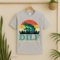Dilf Damn I Love Frogs T-Shirt thumb 2
