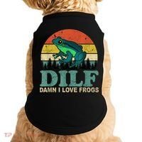 Dilf Damn I Love Frogs Doggie Tank thumb 0