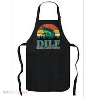 Dilf Damn I Love Frogs Apron thumb 0