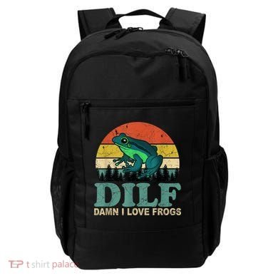 Dilf Damn I Love Frogs Backpack