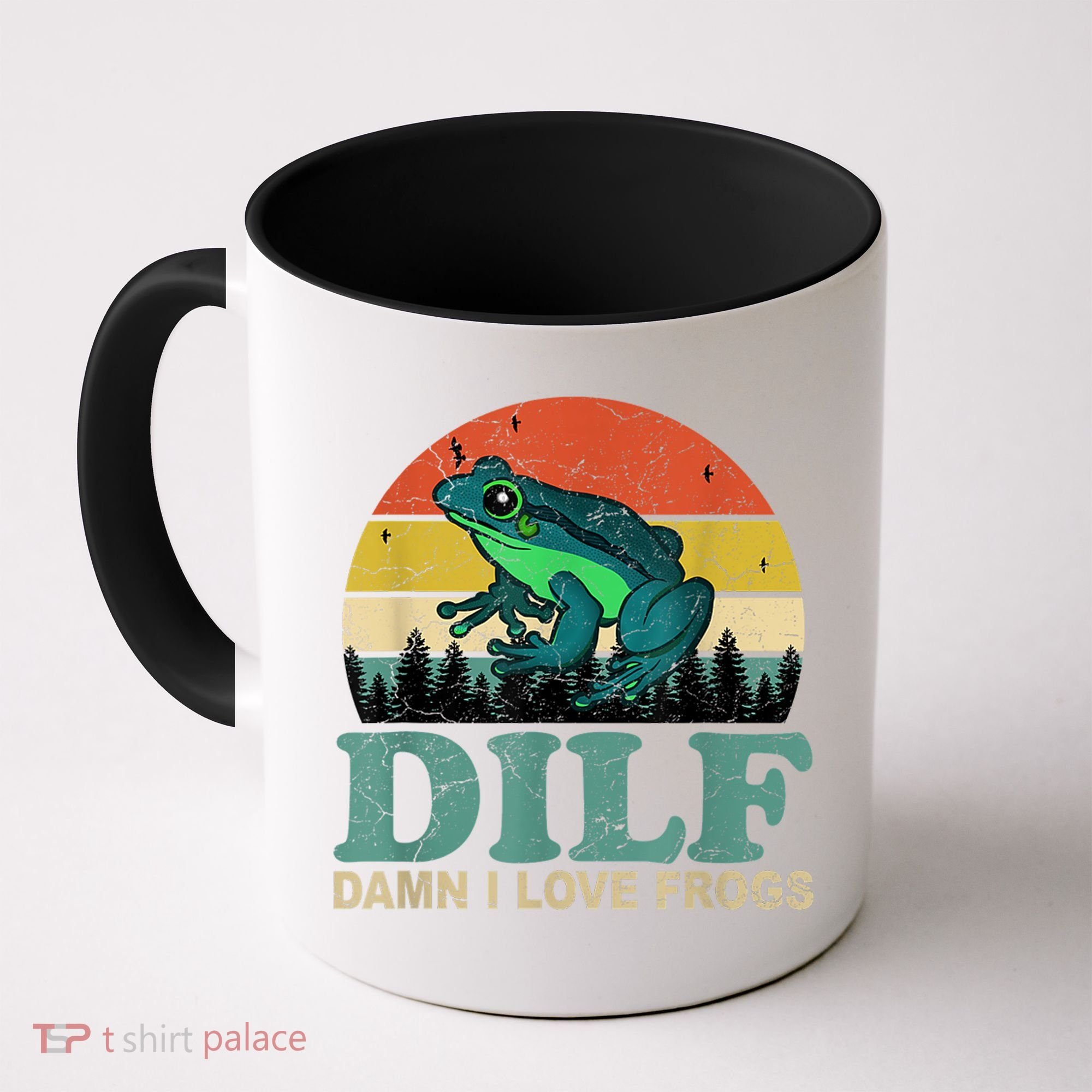 Dilf Damn I Love Frogs Coffee Mug