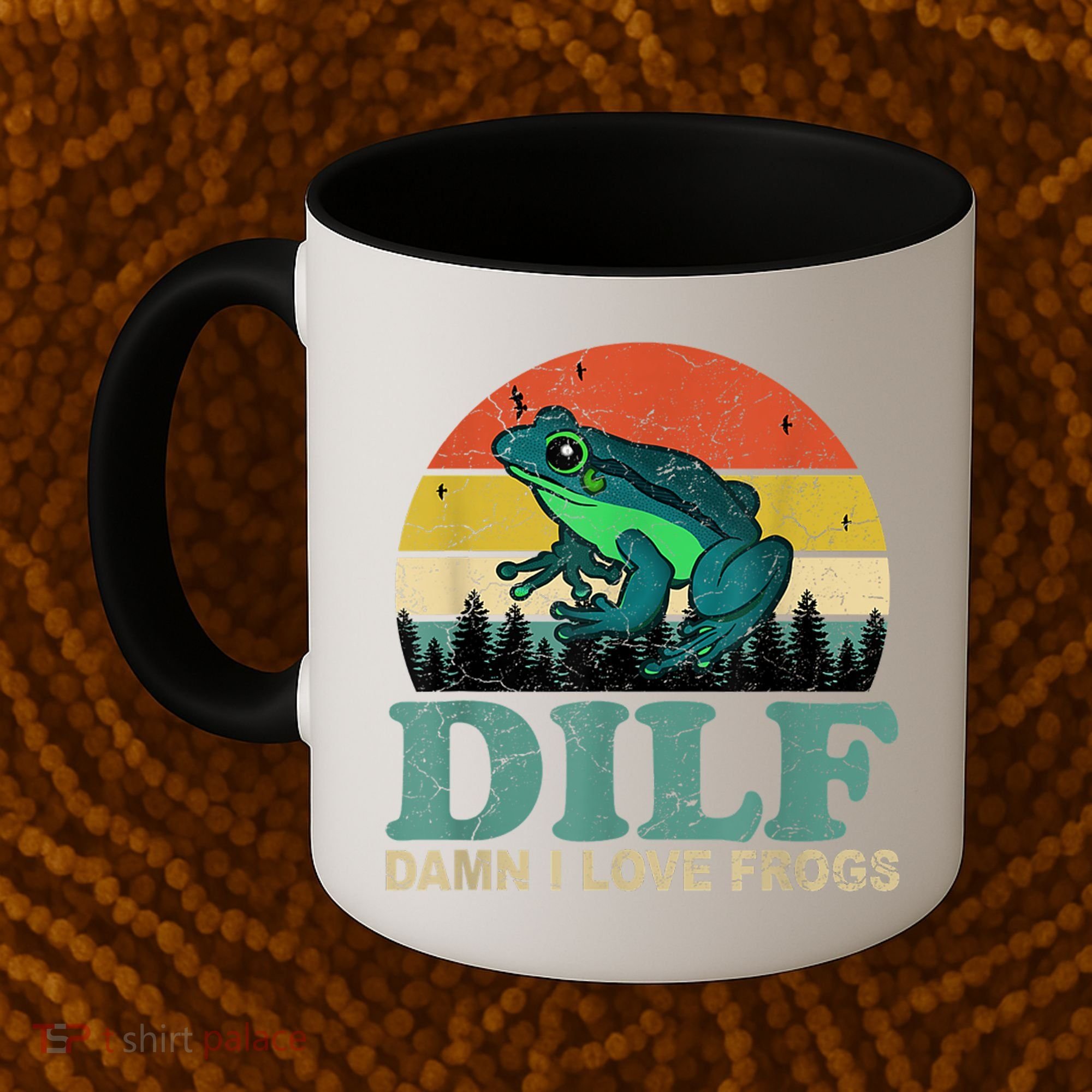 Dilf Damn I Love Frogs Coffee Mug