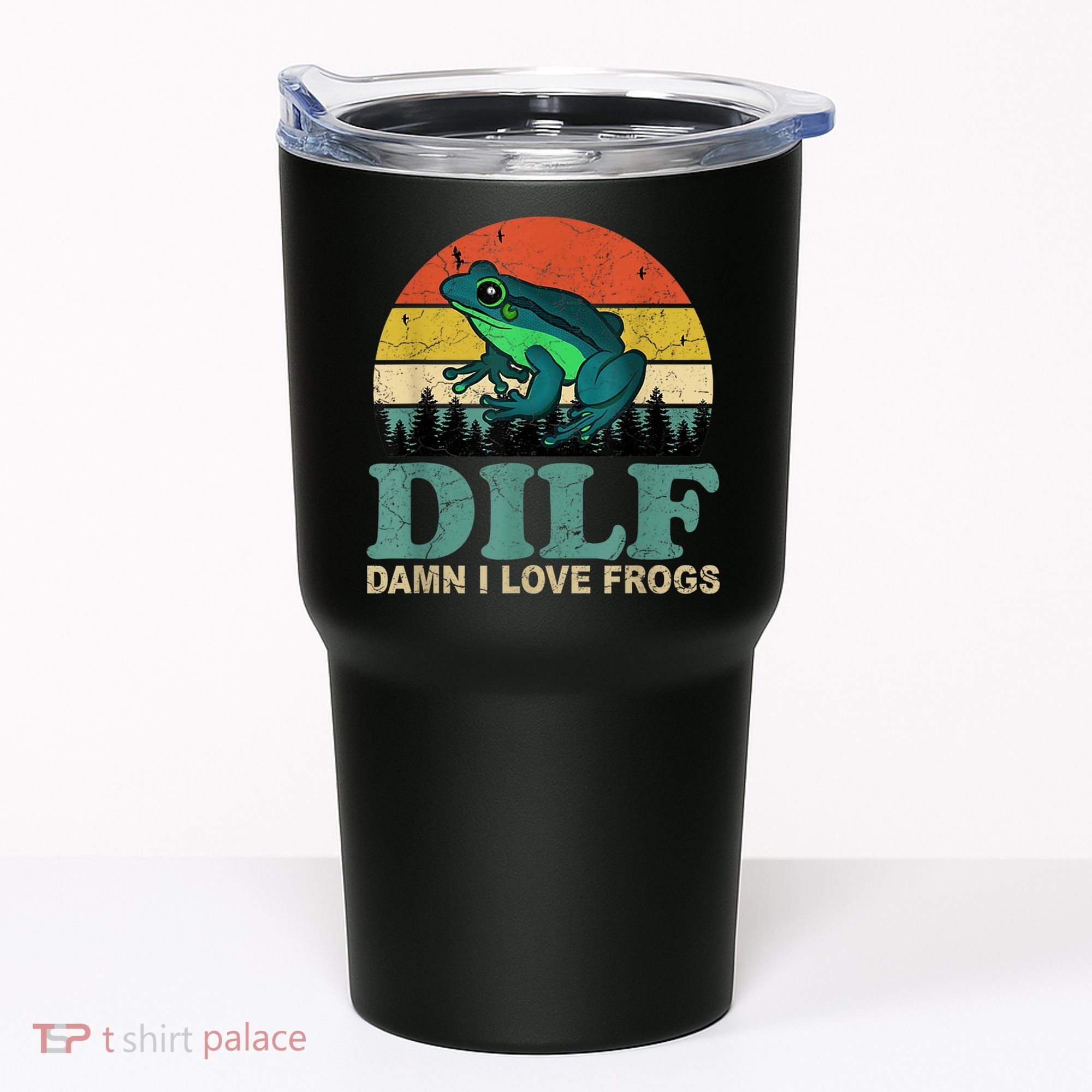 Dilf Damn I Love Frogs Tumbler