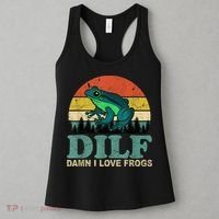 Dilf Damn I Love Frogs Women's Tank Top thumb 3