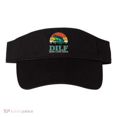 Dilf Damn I Love Frogs Visor