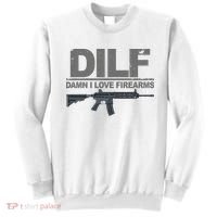 DILF Damn I Love Firearms Sweatshirt thumb 0