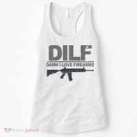 DILF Damn I Love Firearms Women's Tank Top thumb 0