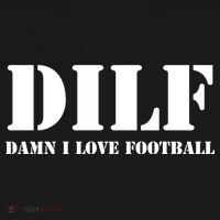 Dilf Damn I Love Football Funny Fathers Day Gift Dad Joke Gift Ornament thumb 1
