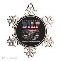 Dilf Damn I Love Freedom Eagle Funny Patriotic 4th Of July Ornament thumb 0
