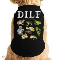Dilf Damn I Love Frogs Frog Species Graphic Doggie Tank thumb 0