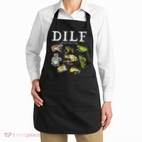 Dilf Damn I Love Frogs Frog Species Graphic Apron thumb 2