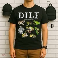 Dilf Damn I Love Frogs Frog Species Graphic T-Shirt thumb 6