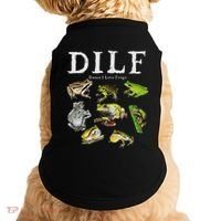 Dilf Damn I Love Frogs Frog Species Graphic Doggie Tank thumb 0