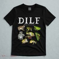 Dilf Damn I Love Frogs Frog Species Graphic T-Shirt thumb 5