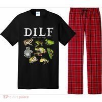 Dilf Damn I Love Frogs Frog Species Graphic Pajama Set thumb 0