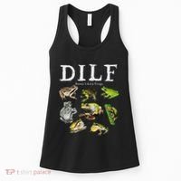 Dilf Damn I Love Frogs Frog Species Graphic Women's Tank Top thumb 0