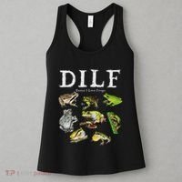 Dilf Damn I Love Frogs Frog Species Graphic Women's Tank Top thumb 3