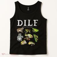Dilf Damn I Love Frogs Frog Species Graphic Tank Top thumb 2