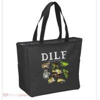Dilf Damn I Love Frogs Frog Species Graphic Tote Bag thumb 2