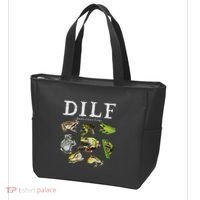Dilf Damn I Love Frogs Frog Species Graphic Tote Bag thumb 3