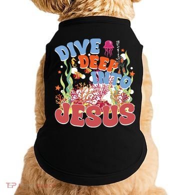 Dive Deep Into Jesus Scuba Vbs 2024 Christian Camp Gift Doggie Tank