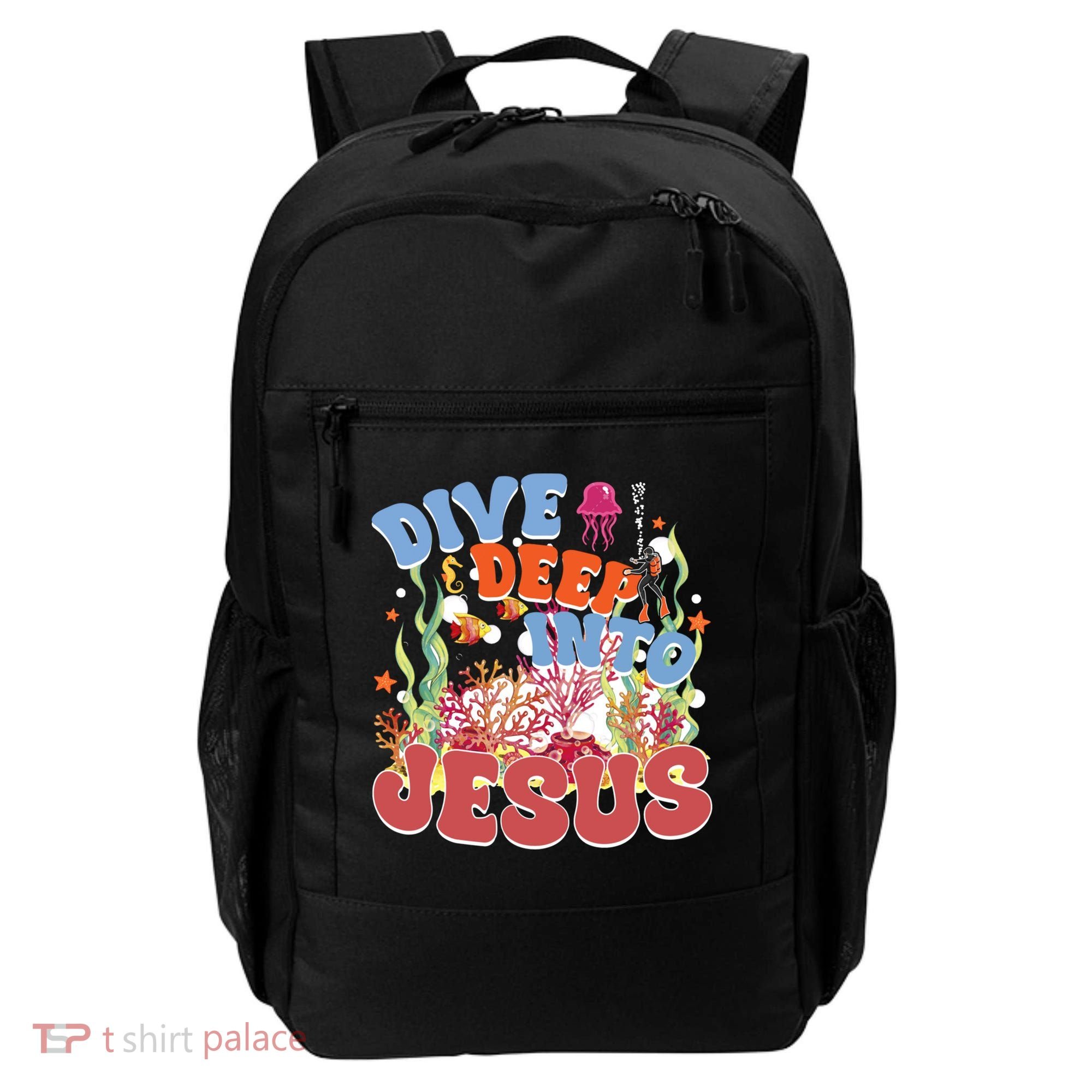 Dive Deep Into Jesus Scuba Vbs 2024 Christian Camp Gift Backpack