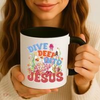 Dive Deep Into Jesus Scuba Vbs 2024 Christian Camp Gift Coffee Mug thumb 3