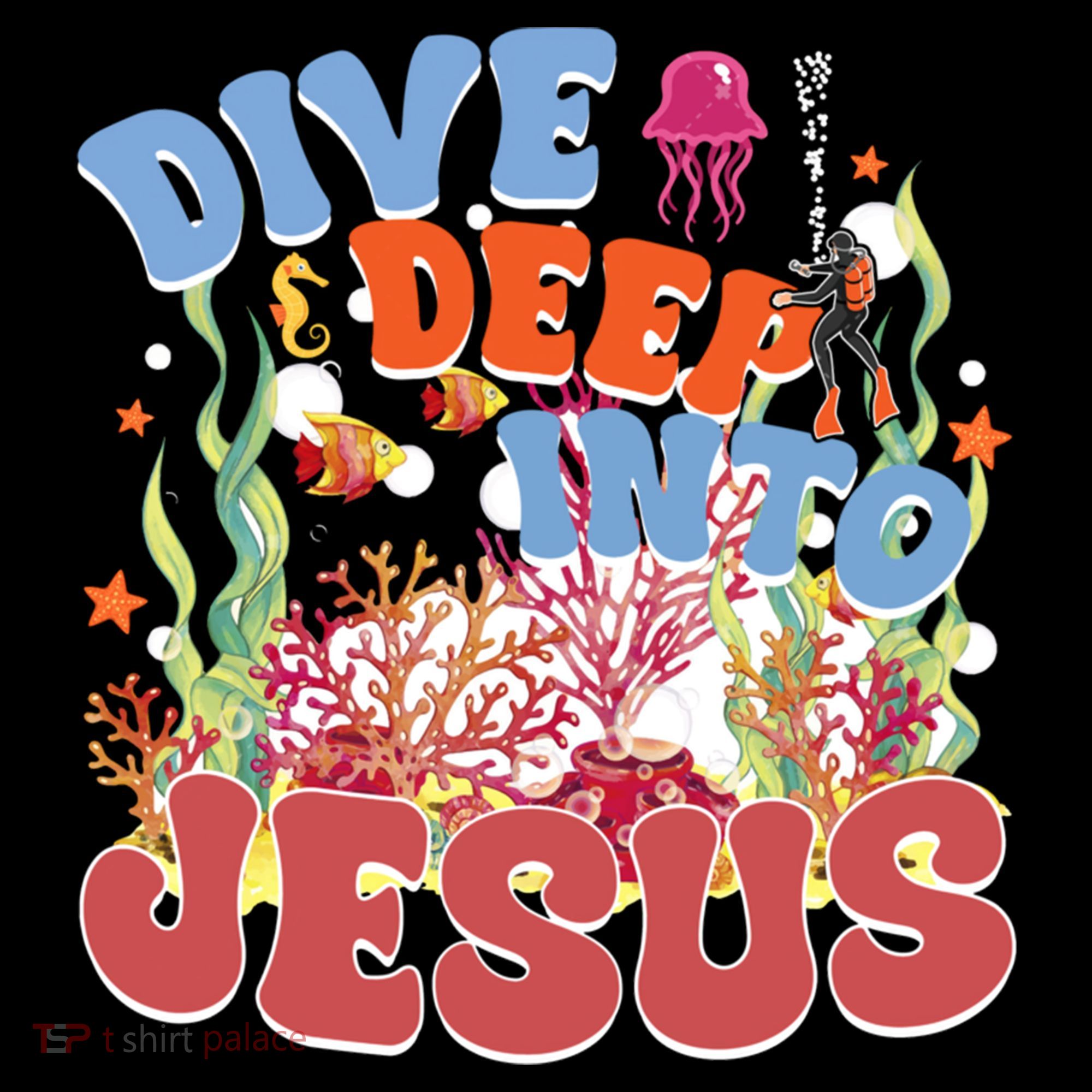 Dive Deep Into Jesus Scuba Vbs 2024 Christian Camp Gift Coffee Mug