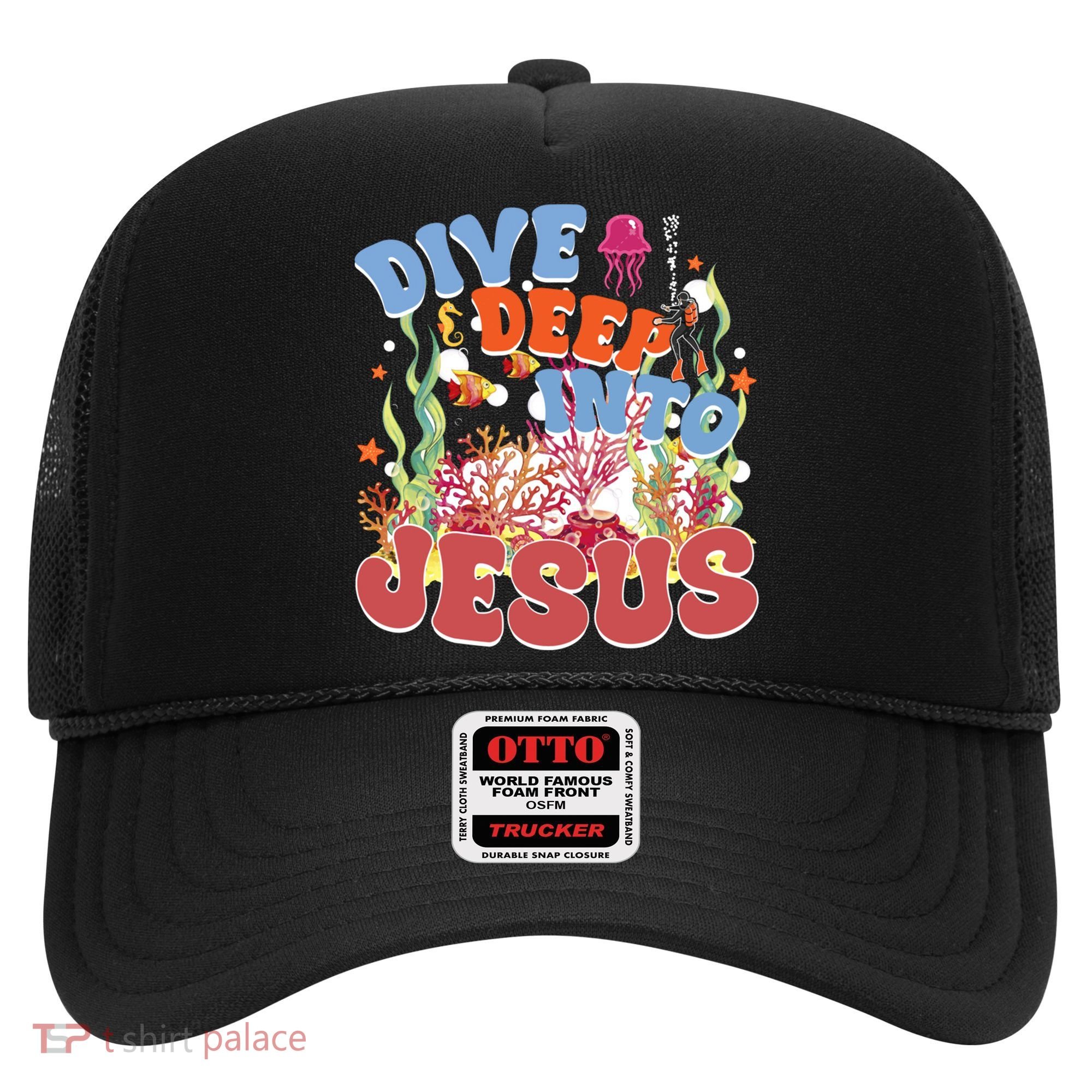 Dive Deep Into Jesus Scuba Vbs 2024 Christian Camp Gift Hat