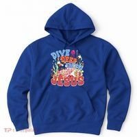 Dive Deep Into Jesus Scuba Vbs 2024 Christian Camp Gift Hoodie thumb 0