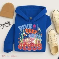 Dive Deep Into Jesus Scuba Vbs 2024 Christian Camp Gift Hoodie thumb 4