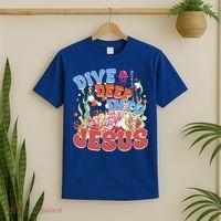 Dive Deep Into Jesus Scuba Vbs 2024 Christian Camp Gift T-Shirt thumb 2
