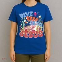 Dive Deep Into Jesus Scuba Vbs 2024 Christian Camp Gift T-Shirt thumb 4