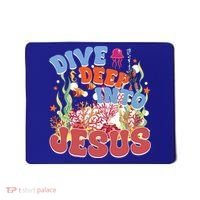 Dive Deep Into Jesus Scuba Vbs 2024 Christian Camp Gift Mousepad thumb 0