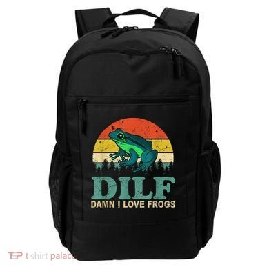 DILF Damn I Love Frogs Backpack