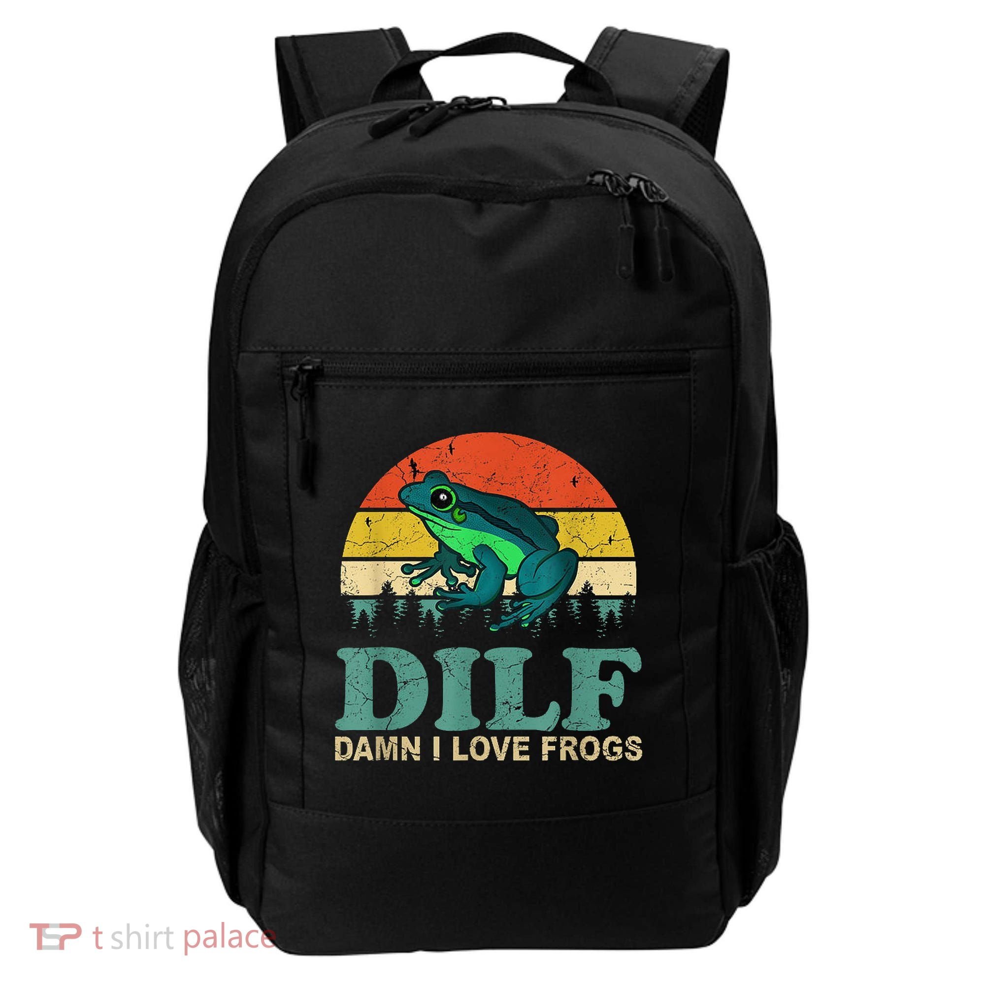 DILF Damn I Love Frogs Backpack