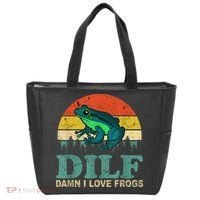 DILF Damn I Love Frogs Tote Bag thumb 0