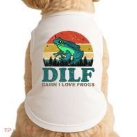 DILF Damn I Love Frogs Doggie Tank thumb 0
