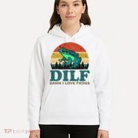 DILF Damn I Love Frogs Hoodie thumb 5