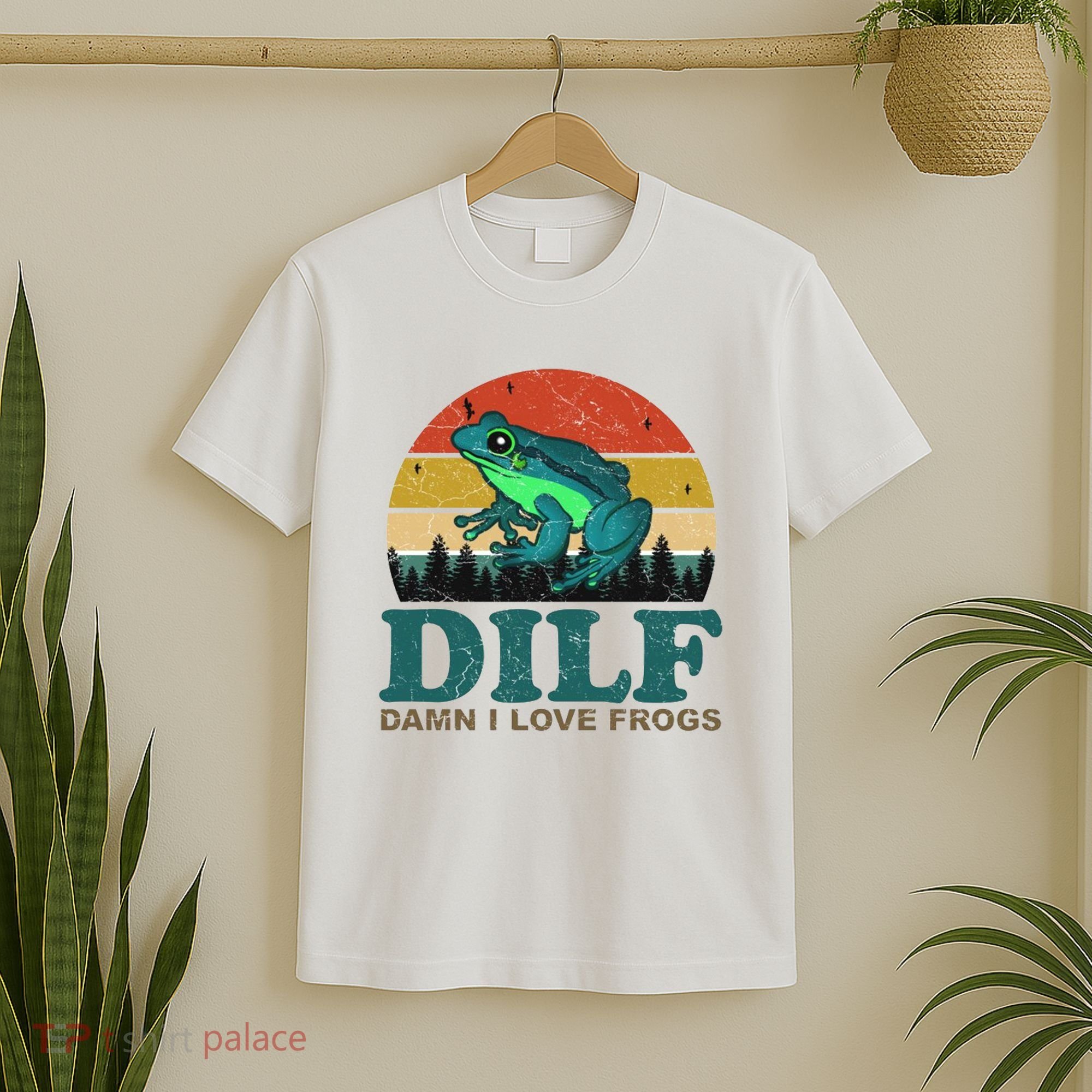 DILF Damn I Love Frogs T-Shirt
