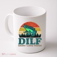 DILF Damn I Love Frogs Coffee Mug thumb 0
