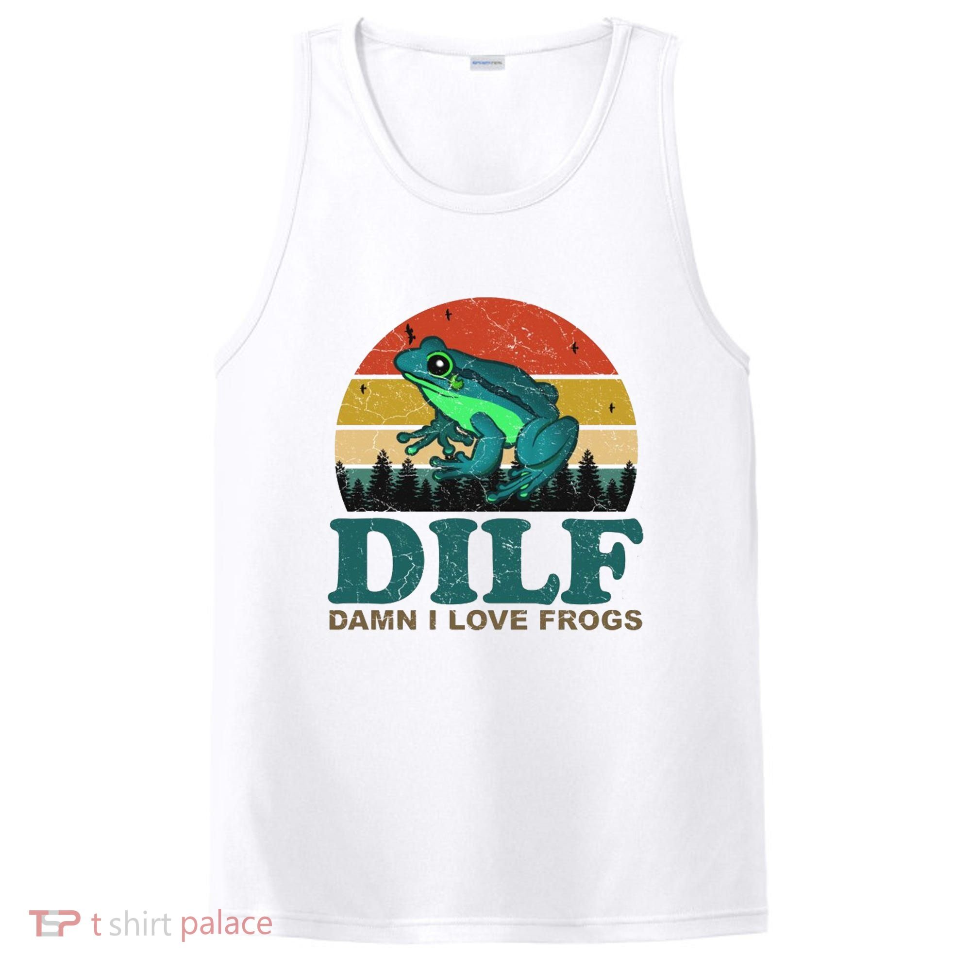 DILF Damn I Love Frogs PosiCharge Competitor Tank