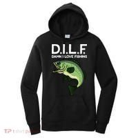 D.I.L.F Damn I love Fishing Women's Hoodie thumb 0