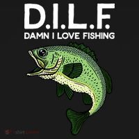 D.I.L.F Damn I love Fishing Women's Tank Top thumb 5