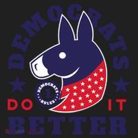 Democrats Do It Better Political Women's Sweatshirt thumb 2