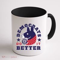 Democrats Do It Better Political Coffee Mug thumb 1