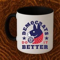 Democrats Do It Better Political Coffee Mug thumb 2