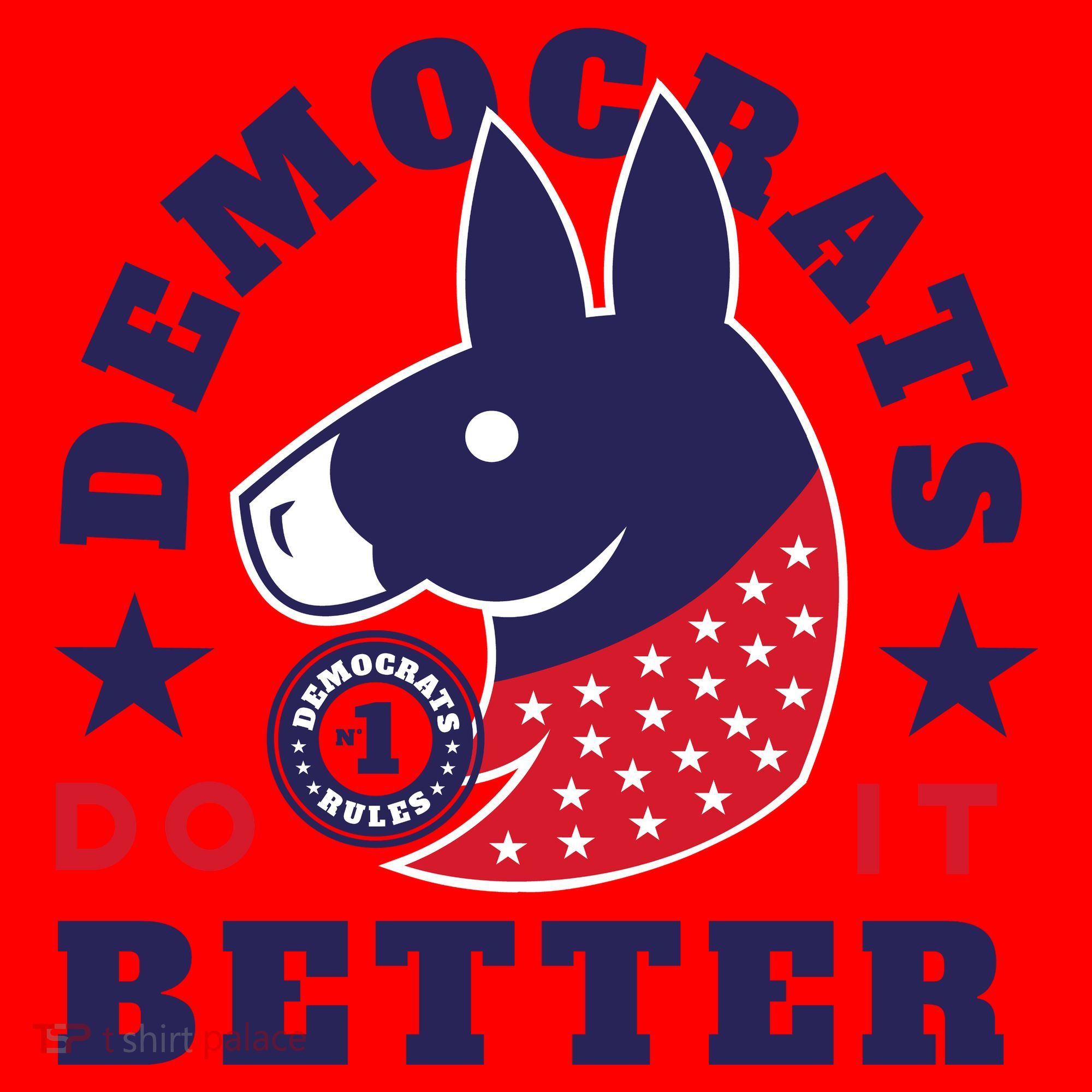 Democrats Do It Better Political Santa Hat