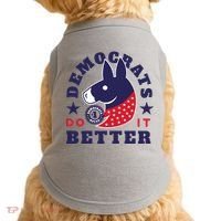 Democrats Do It Better Political Doggie Tank thumb 0