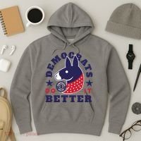 Democrats Do It Better Political Hoodie thumb 3